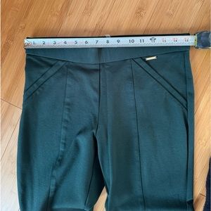 Anne Klein Ponte Knit Pants in Dark Green. EUC